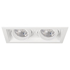 Светильник MS-VORTEX-BUILT-S250x140-2x30W Warm3000 (WH-WH, 30 deg, 230V) (Arlight, IP20 Металл, 5 лет) Lednikoff