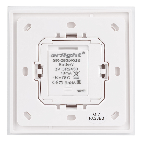 Панель Rotary SR-2835RGB-RF-UP White (3V, RGB) (Arlight, IP20 Пластик, 3 года) Lednikoff