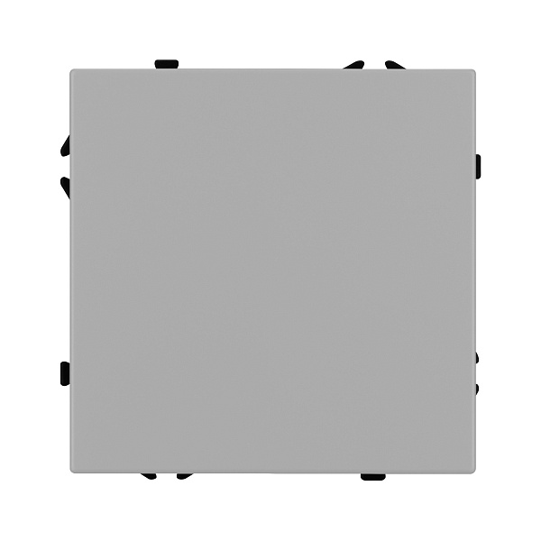 Механизм выключателя одноклавишный проходной SWT-NOBE-MKP1-SFPL-IS (230V, 10A) (Arlight, Никель) Lednikoff