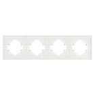 Рамка пластиковая FRM-TENDO-SFPL-4-WH (Arlight, Матовый белый) Lednikoff