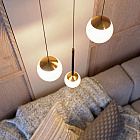 Светильник SP-BEADS-HANG-R130-10W Day4000 (BK-GD, 250 deg, 230V) (Arlight, IP20 Металл, 5 лет) Lednikoff