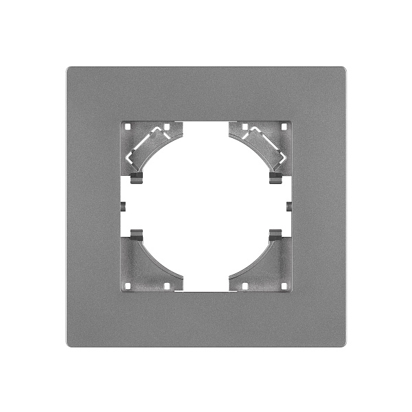 Рамка пластиковая FRM-PERIO-PL-1-GR (Arlight, -) Lednikoff