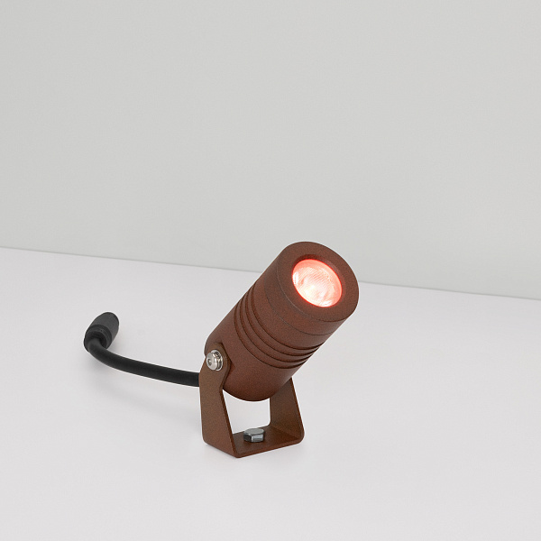Светильник KT-RAY-COLOR-R42-6W RGB (RS, 25 deg, 12V) (Arlight, IP67 Металл, 3 года) Lednikoff