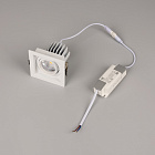 Светильник MS-VORTEX-BUILT-S90x90-12W Warm3000 (WH-WH, 20 deg, 230V) (Arlight, IP20 Металл, 5 лет) Lednikoff