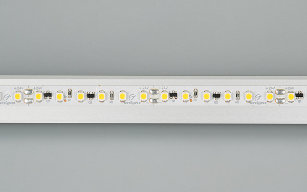 Светодиодная лента IC-A120-8mm 24V Warm3000 (9.6 W/m, IP20, 3528, 10m) (Arlight, стабилизированная) Lednikoff