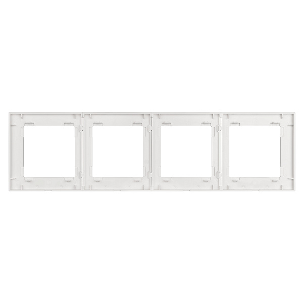 Рамка стеклянная FRM-GLARE-GS-4-WH (Arlight, -) Lednikoff