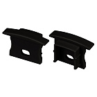 Заглушка LINE-2315-F с отверстием BLACK (Arlight, Пластик) Lednikoff