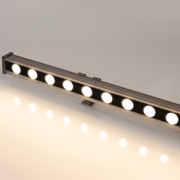 Светодиодный прожектор AR-LINE-1000M-24W-24V Warm (RAL7035, 30 deg) (Arlight, IP65 Металл, 3 года) Lednikoff