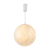 Светильник SP-SILKA-HANG-R400-12W Warm2700 (WH, 330 deg, 230V) (Arlight, IP20, Натуральный шелк, 3 года)