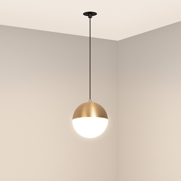 Светильник SP-EMISFERO-HANG-BUILT-R150-11W Day4000 (GD, 170 deg, 230V) (Arlight, IP20 Металл, 3 года) Lednikoff
