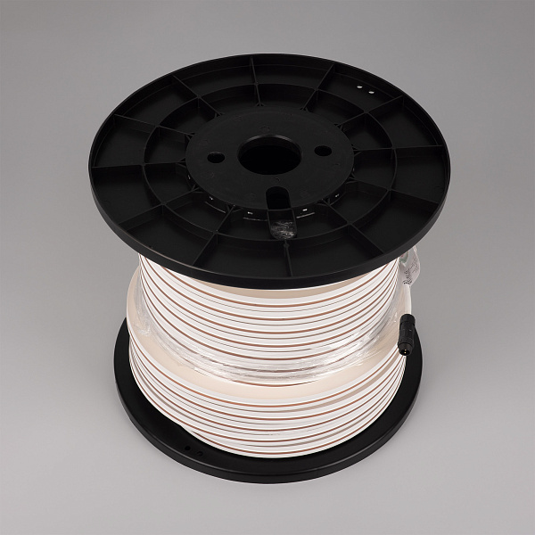 Светодиодная лента герметичная MOONLIGHT-PRO-SIDE-X320-16x16mm 48V White6000 (10 W/m, IP67, 30m, wire x2) (Arlight, Вывод боковой, 7 лет)