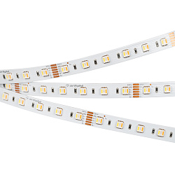 Светодиодная лента RT 2-5000 24V RGBW-MIX 12mm (5060-One, 60 LED/m, LUX) (Arlight, RGB-CCT, RGB-MIX, RGB-White MIX)