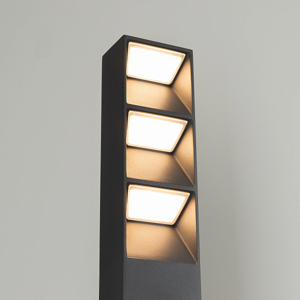 Светильник LGD-TILLIS-BOLL-SOCKET-H900-12W Warm3000 (GR, 92 deg, 230V) (Arlight, IP54 Металл, 3 года) Lednikoff