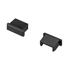 Заглушка для MIC черная глухая (Arlight, Пластик) Lednikoff