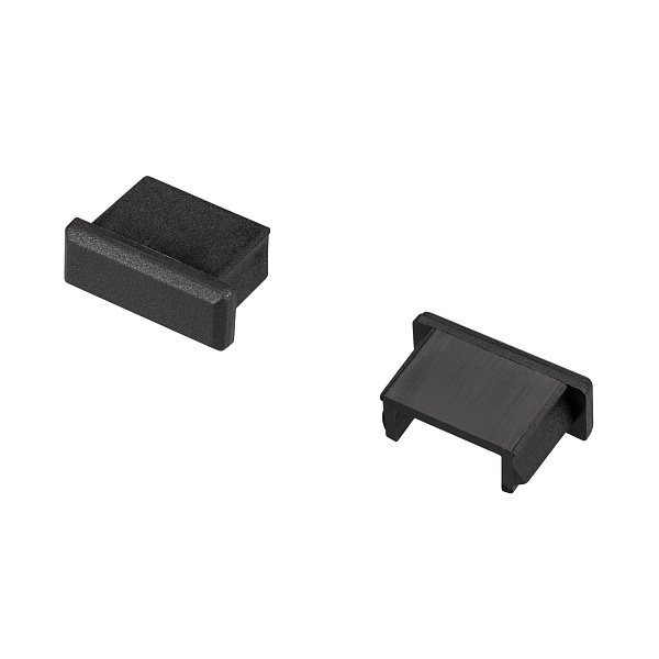 Заглушка для MIC черная глухая (Arlight, Пластик) Lednikoff