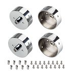 Заглушка WPH-FLEX-D40-360deg с отверстием (Arlight, Металл) Lednikoff