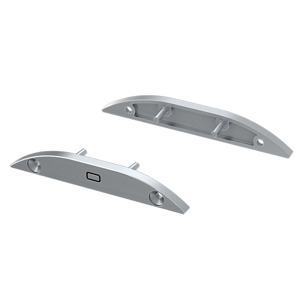 Заглушка для ALM-FLAT-R серая (Arlight, Пластик) Lednikoff