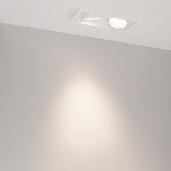 Светильник MS-VORTEX-BUILT-S210x117-2x20W Day4000 (WH-WH, 40 deg, 230V) (Arlight, IP20 Металл, 5 лет) Lednikoff