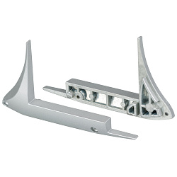 Заглушка левая PVC-STAIR-DK-L (Arlight, Алюминий)
