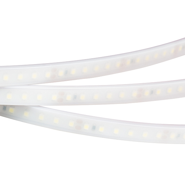 Светодиодная лента RTW 2-5000PW 24V White6000 2x (3528, 600 LED, LUX) (Arlight, 9.6 Вт/м, IP66) Lednikoff