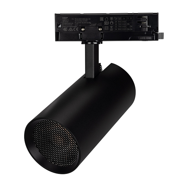 Светильник LGD-GERA-4TR-R90-30W Warm3000 (BK, 15 deg, 230V, TRIAC) (Arlight, IP20 Металл, 5 лет)