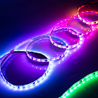 Светодиодная лента SPI-5000SE-5060-60 12V Cx3 RGB-Auto (10mm, 13.2W/m, IP65) (Arlight, Закрытый, IP65) Lednikoff
