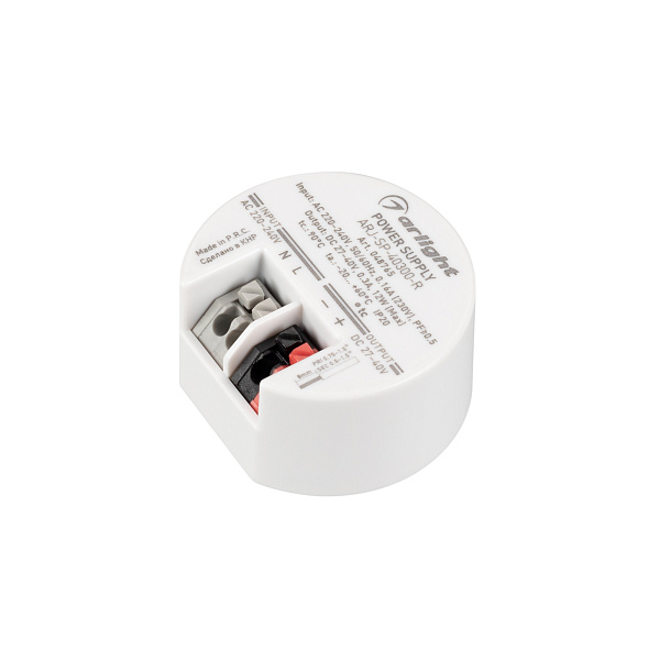 Блок питания ARJ-SP-40300-R (12W, 27-40V, 300mA) (Arlight, IP20 Пластик, 5 лет) Lednikoff