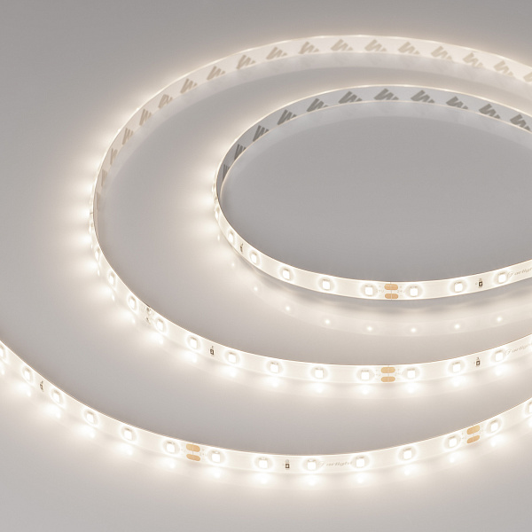 Светодиодная лента герметичная RTW-SE-A60-8mm 24V Day4000 (4.8 W/m, IP65, 2835, 5m) (Arlight, 4.8 Вт/м, IP65) Lednikoff