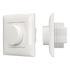 Панель SMART-P15-DIM-IN White (230V, 1A, TRIAC, Rotary, 2.4G) (Arlight, IP20 Пластик, 5 лет) Lednikoff