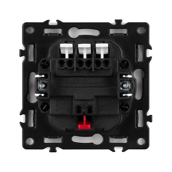 ARL NOBE Выключатель 3 кл софт-тач никель SWT-MK03-SFPL-IS (250V, 10A) (Arlight, -) Lednikoff