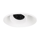 Светильник безрамочный DL-ROTARA-R63-6W Warm3000 (Белый RAL9003, 50 deg, 230V) (Arlight, IP20 Металл, 5 лет)
