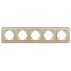 Рамка стеклянная FRM-OMALI-SFGS-5-GD (Arlight, -) Lednikoff