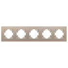 Рамка пластиковая FRM-PERIO-PL-5-GD (Arlight, -) Lednikoff