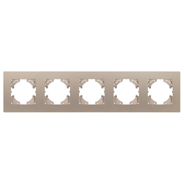 Рамка пластиковая FRM-PERIO-PL-5-GD (Arlight, -) Lednikoff