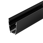 Профиль LINE-5075-U-HONEYCOMB-2000 BLACK (Arlight, Алюминий) Lednikoff