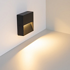 Светильник LGD-RIBONIK-S114x114-5W Warm3000 (Черный, 50 deg, 230V) (Arlight, IP65 Металл, 5 лет) Lednikoff