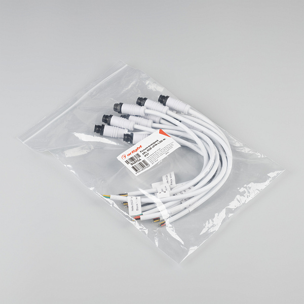 Разъем выводной ARL-RGB-4PIN-L300-M-IP67 (Arlight, -) Lednikoff