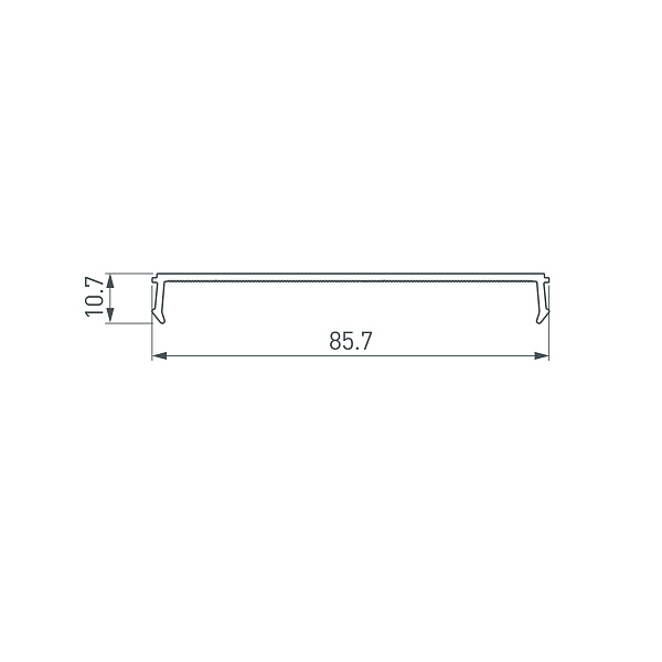 Экран ARH-POWER-W88-2000 OPAL (Arlight, Пластик) Lednikoff