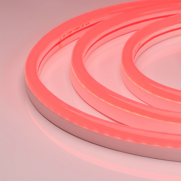 Гибкий неон ARL-CF2835-U15M20-24V Red (26x15mm) (Arlight, 8 Вт/м, IP65) Lednikoff