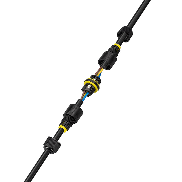 Коннектор NEO-GERM-3pin-WTW (4-8mm) (Arlight, IP68) Lednikoff