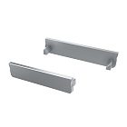 Заглушка для ALM-FLAT-S серая глухая (Arlight, Пластик) Lednikoff