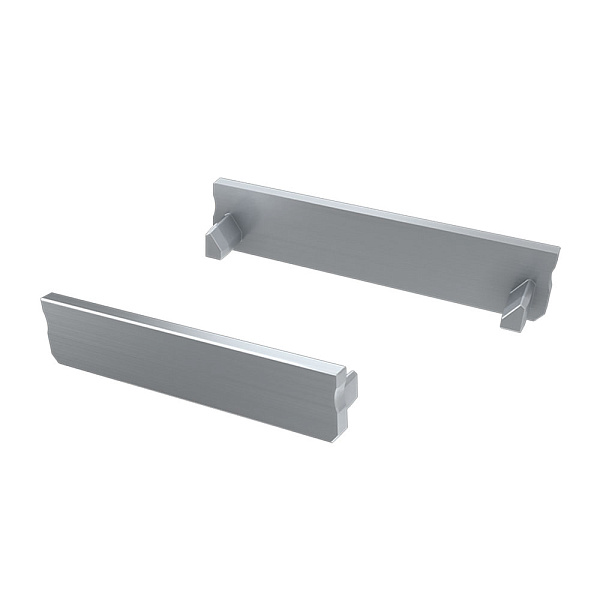 Заглушка для ALM-FLAT-S серая глухая (Arlight, Пластик) Lednikoff