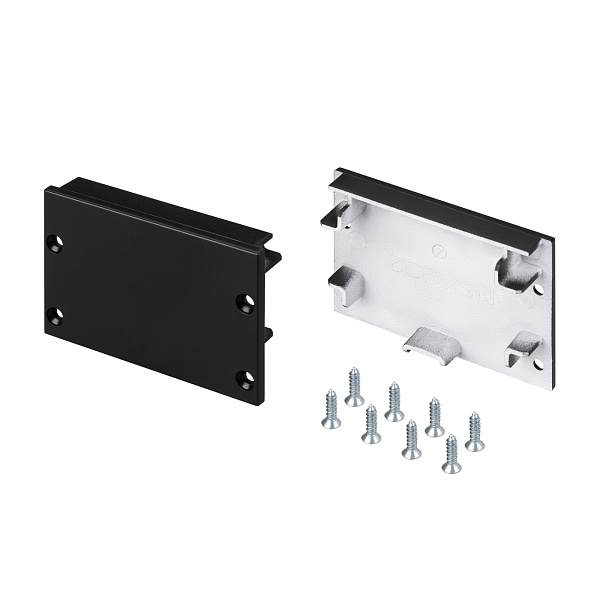 Заглушка SL-LINE-4932 BLACK (Arlight, Пластик) Lednikoff