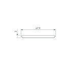 Экран FANTOM-W49-10000 SILICONE (Arlight, Силикон) Lednikoff