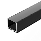 Профиль PLS-LOCK-H25-3000 ANOD Black (Arlight, Алюминий) Lednikoff
