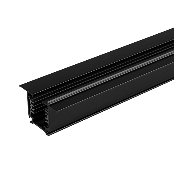 Трек встраиваемый LGD-4TR-TRACK-F-1000-BK-M (C) (Arlight, IP20 Металл, 3 года)