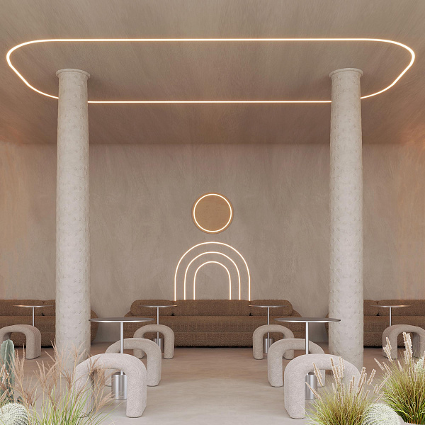 Профиль FANTOM-BENT-W23-SIDE-2000 ANOD (Arlight, Алюминий) Lednikoff