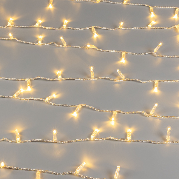 Светодиодная гирлянда ARD-STRING-CLASSIC-10000-CLEAR-100LED-STD WARM (230V, 7W) (Ardecoled, IP65) Lednikoff