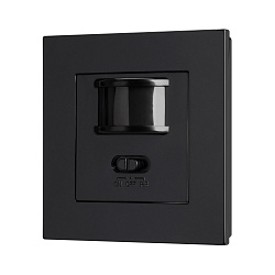 Датчик движения PRIME-PIR-BUILT-200W-BK (230V, 0.87A, MULTI, IP20) (Arlight, Пластик, 5 лет)