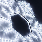 Фигура светодиодная ARD-SNOWFLAKE-M10-1000x900-504LED White (230V, 31W) (Ardecoled, IP65) Lednikoff